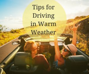summer driving tips