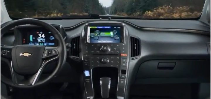 The Chevy Volt Interior