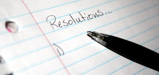 New Year's Resolutions list